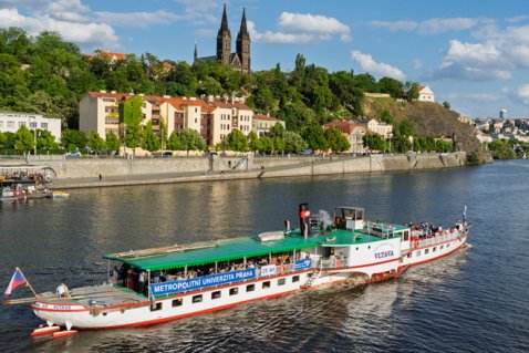 Metropolitan University Prague's Fleet Cruised the Waters of the Vltava