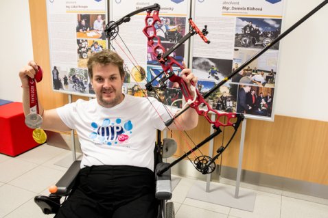 David Drahonínský přidal další paralympijskou medaili do své sbírky